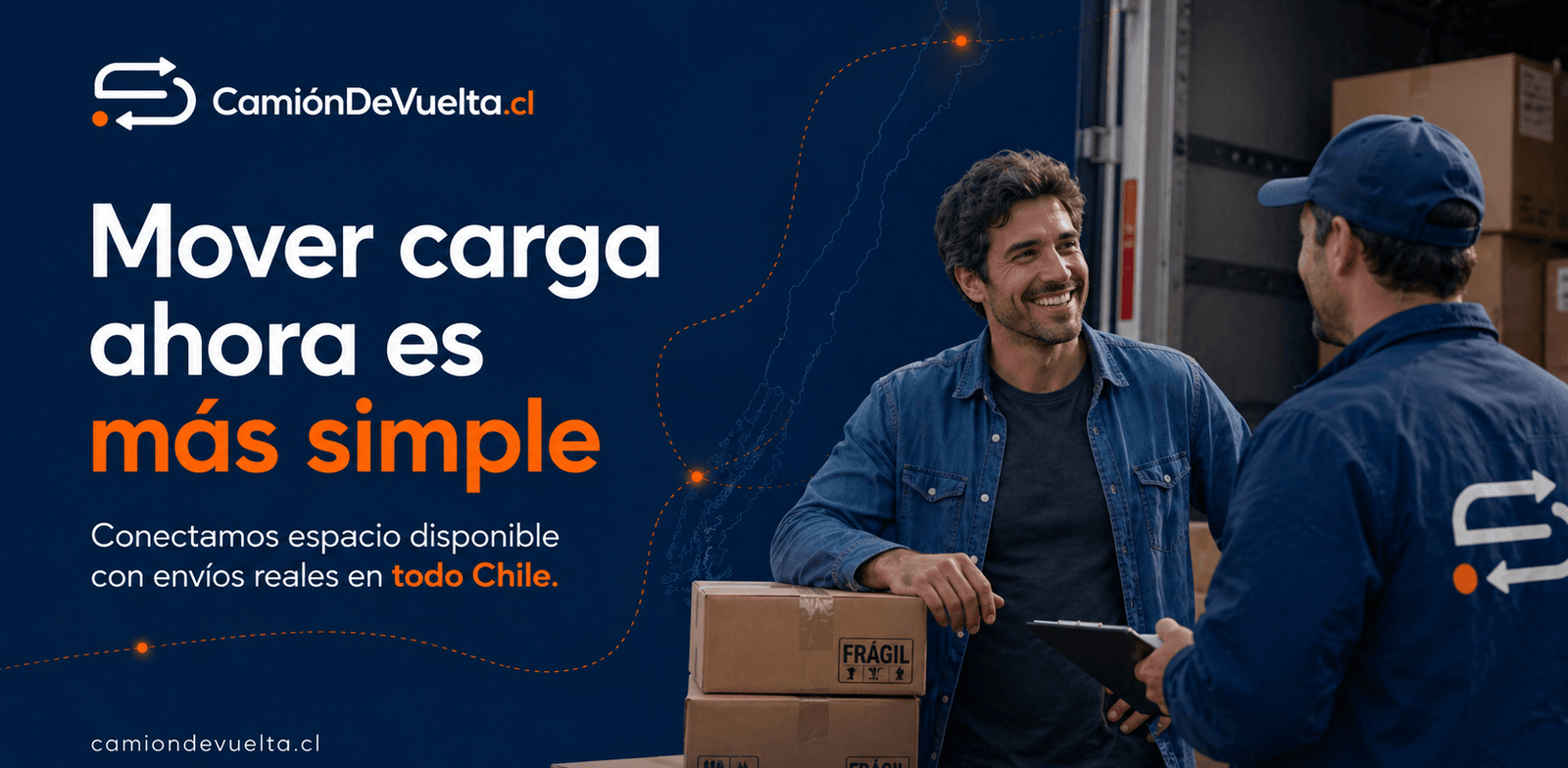 Mover carga ahora es más simple — conectamos espacio disponible con envíos reales